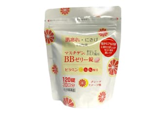 日本臟器製藥MastigenBB果凍片葡萄柚味 120顆